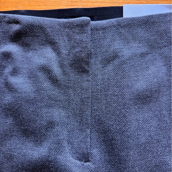 Ann Taylor women’s Gray Dress Pants with ankle zipper accents NWT - Picture 7 of 12